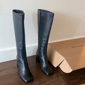 Reformation Nylah Nappa Knee Boot